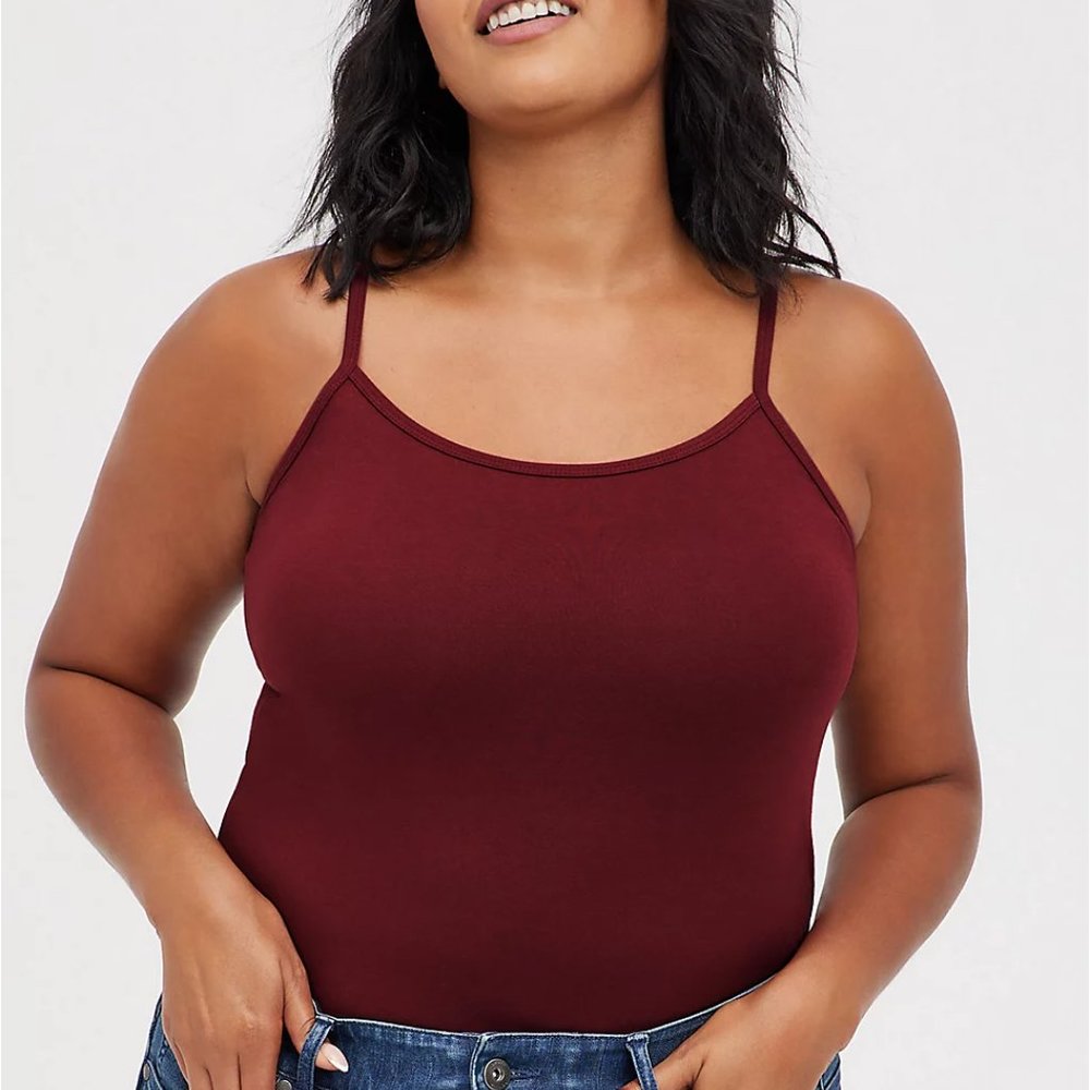 Torrid Burgundy Foxy Cami